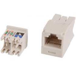 Cat 6 Çakmalı Tip RJ45 8P - 8C UTP Keystone Jack