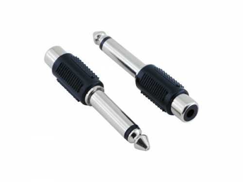 6.3 mm Mono Erkek / RCA Dişi Adaptor